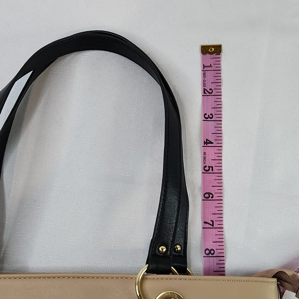 Nicole Miller vegan signature bag. Size 13 X 9